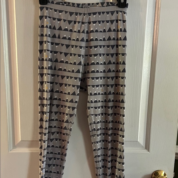 Hanna Anderson Gray Geometric Patterned Pajama Set US size 12 - Picture 5 of 7
